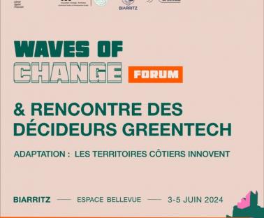 Affiche Waves of Change Forum Ecolab